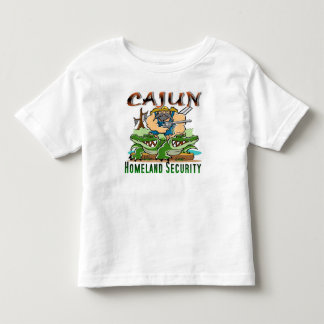 Cajun heimat-Sicherheit Kleinkind T-shirt