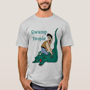Cajun Massage, Alligator, Sumpfländer T-Shirt