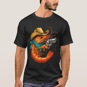 Cajun-Meeresfrüchte lustige Garnelen T-Shirt