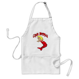 Cajun Mermaid Schürze