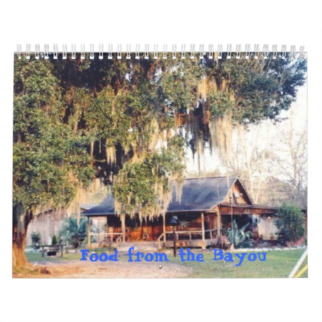 Cajun Rezept-Koch-Buch Kalender (Titelbild)