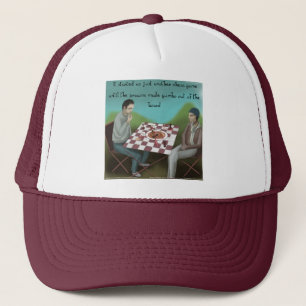 Cajun Schess Funny Cartoon Truckerkappe