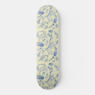 Cajun Seafood Boil - Southern Coastfood Art Skateboard