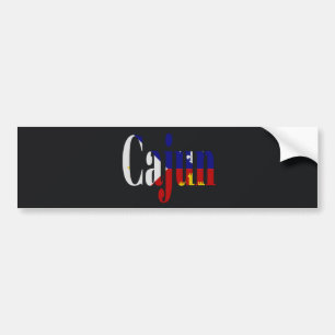 Cajun Stolz-akadischer Autoaufkleber