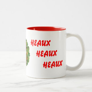 CAJUN WEIHNACHTEN ZWEIFARBIGE TASSE