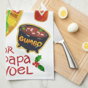 Cajun Weihnachtskost Küchentuch