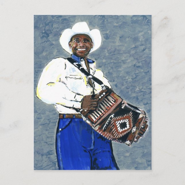 Cajun Zydeco Music Postkarte (Vorderseite)