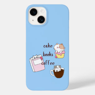 Cake Books Coffee Case-Mate iPhone 14 Hülle