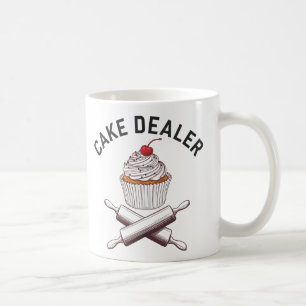 "Cake Dealer Cupcake Design   Benutzerdefiniertes  Kaffeetasse