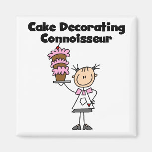 Cake Decorating Connoisseur Magnet