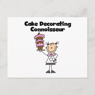 Cake Decorating Connoisseur Postkarte