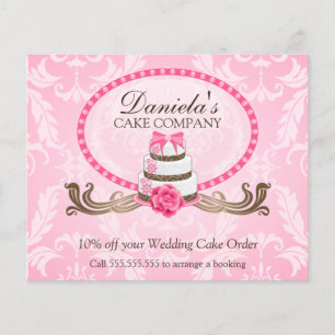 Cake Discount Voucher Flyer