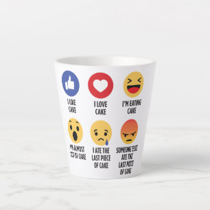 Cake Emojis Milchtasse