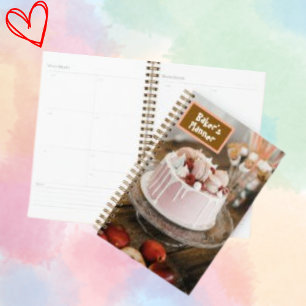 Cake Food Moderner Trend Macaroon Baker Planer