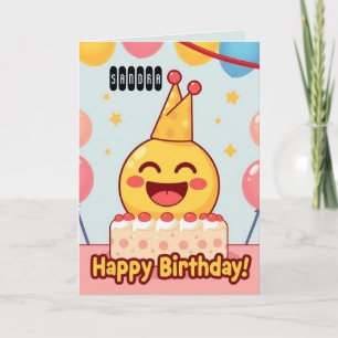 Cake Happy Birthday Karte