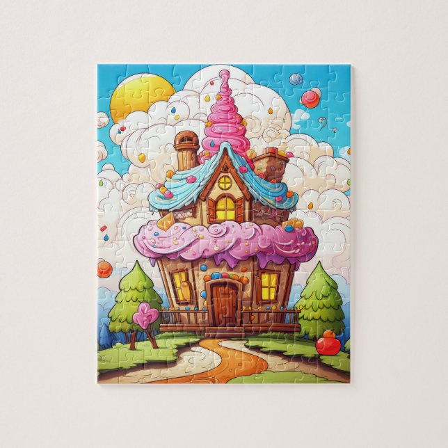Cake House Puzzle (Vertikal)