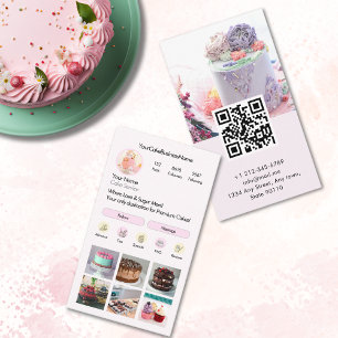 Cake Instagram Social Media Profile Foto Grid Visitenkarte