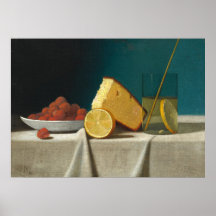 Cake - John Frederick Peto Fine Art Poster