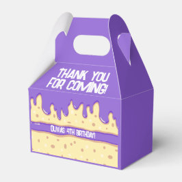 Cake Slice Cartoon Kindergeburtstag Party Geschenkschachtel