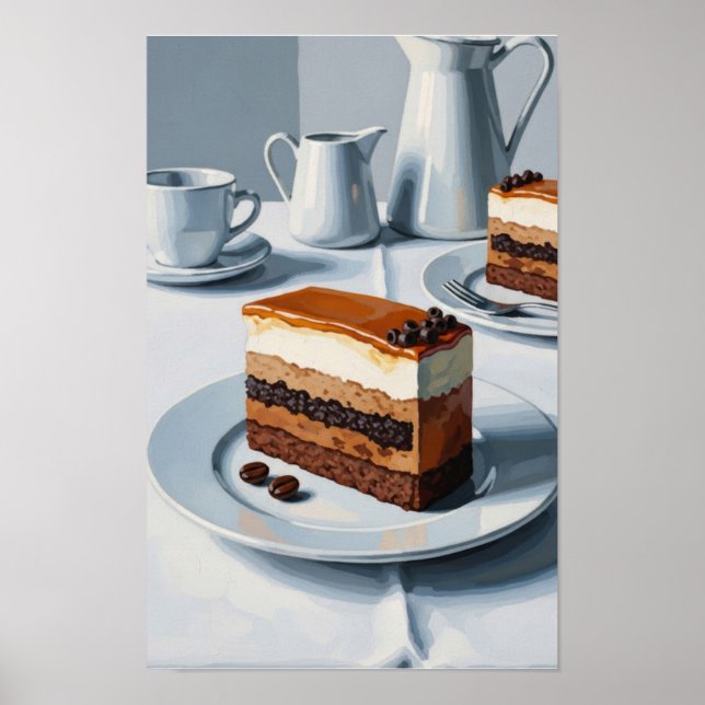 Cake Time Wall Art Poster (Vorne)