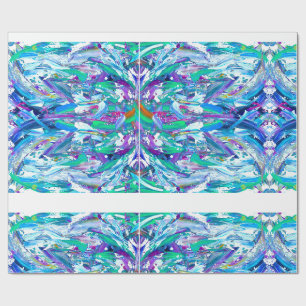 Cake Zuckerguss Spritzer Art Wrapping Paper Geschenkpapier