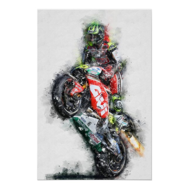 Cal Crutchlow Poster (Vorderseite)