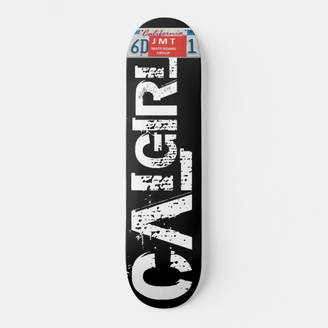 CAL GIRL Skateboard (Vorderseite)