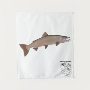 Cal-Neva AFS Fisch Shirt-Unterstützung Student Unt Wandteppich