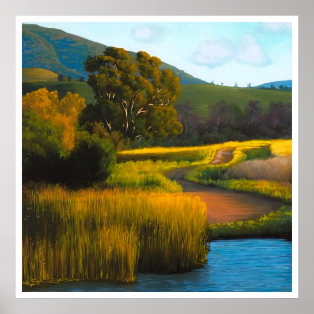 Cal Poly Fishing Hole Poster (Vorne)