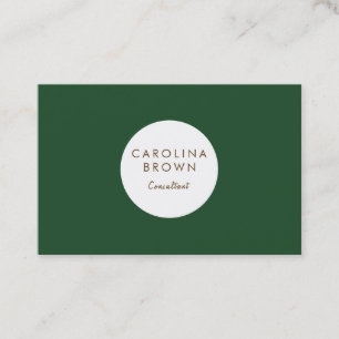 Cal Poly Pomona Green Business Card Visitenkarte