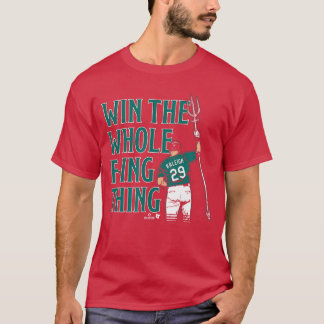 Cal Raleigh gewinnt die ganze Fing-Sache Seattle B T-Shirt