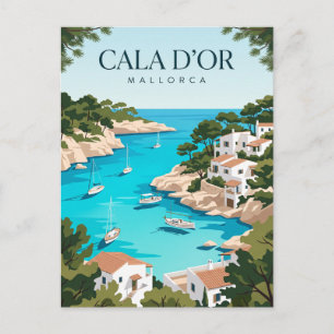Cala d'Or Spanien Postkarte
