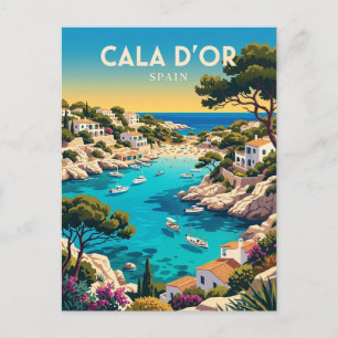 Cala d'Or Spanien Postkarte