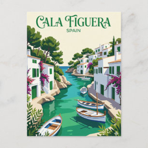 Cala Figuera Spanien Postkarte