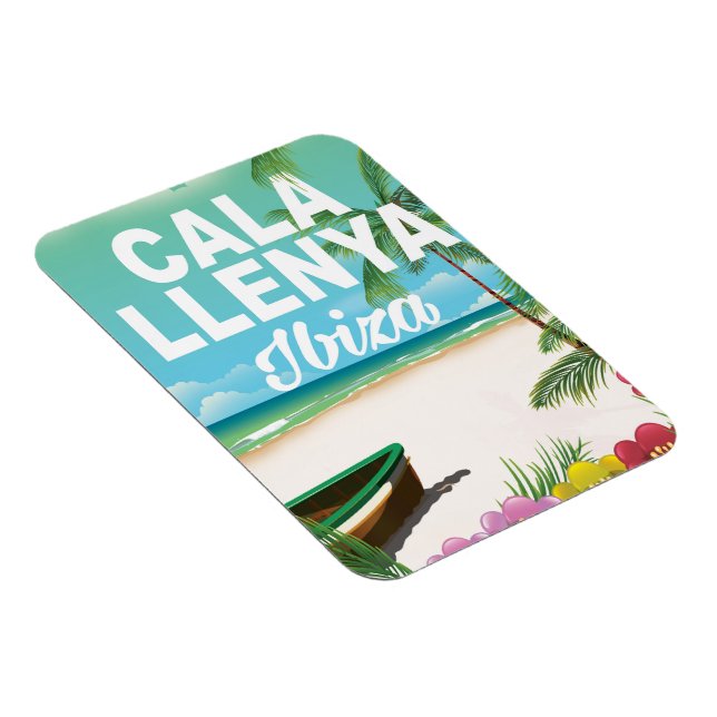 Cala Lenya Ibiza Strandpromenade Magnet (Rechte Seite)