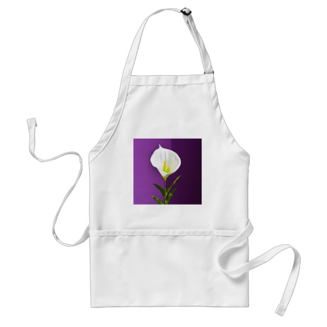 Cala-Lilie-Blume Schürze (Vorne)