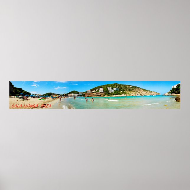 Cala Longa Ibiza Poster (Vorne)