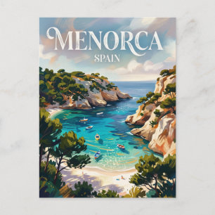 Cala Macarella Spanien Postkarte