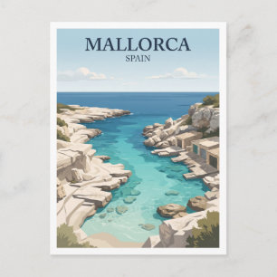 Cala s'Almunia Santanyí Spanien Andenken Postkarte