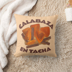 Calabaza en Tacha Mexikanisch Candid Pumpkin Desse Kissen