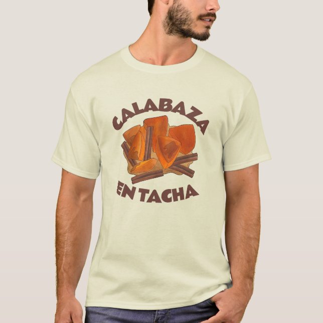 Calabaza en Tacha Mexikanisch Candid Pumpkin Desse T-Shirt (Vorderseite)