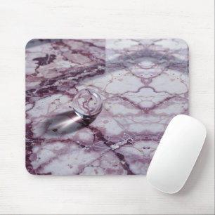 Calacatta Viola Marmor mit Wasserspinne Makro Mousepad