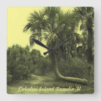 Caladesi Insel-Dunedin-Florida-Wanduhr