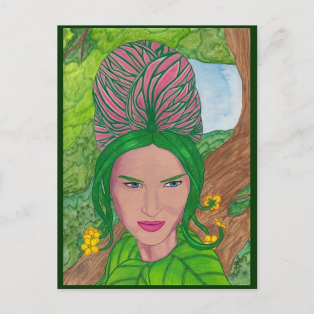 "Caladia" von Daedelys Postkarte (Vorderseite)