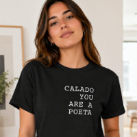 Calado bist du ein Poet Lustiges portugiesisches S