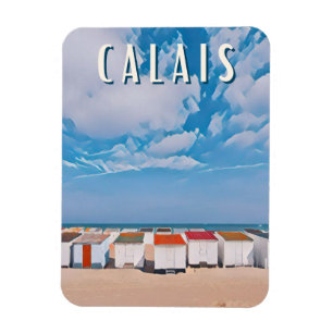 Calais Foto Vintage Magnet