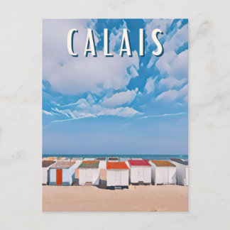 Calais Foto Vintage Postkarte