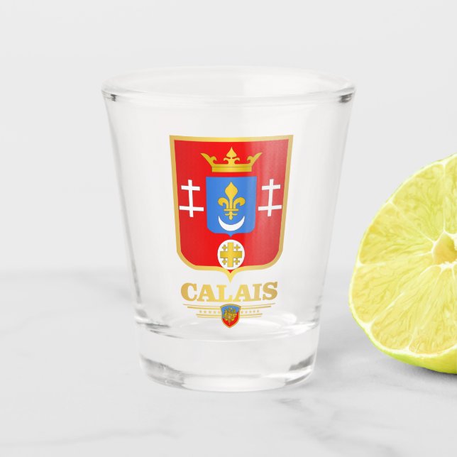 Calais Schnapsglas (Vorderseite)