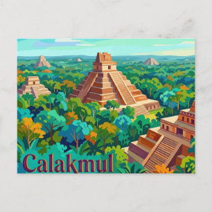 Calakmul Mexiko Postkarte