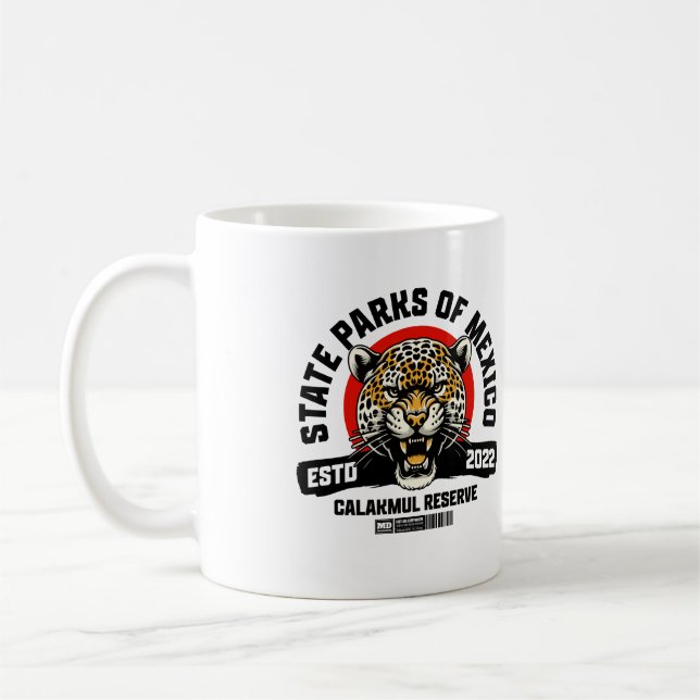 Calakmul Reserve – Jaguar Power Kaffeetasse (Links)